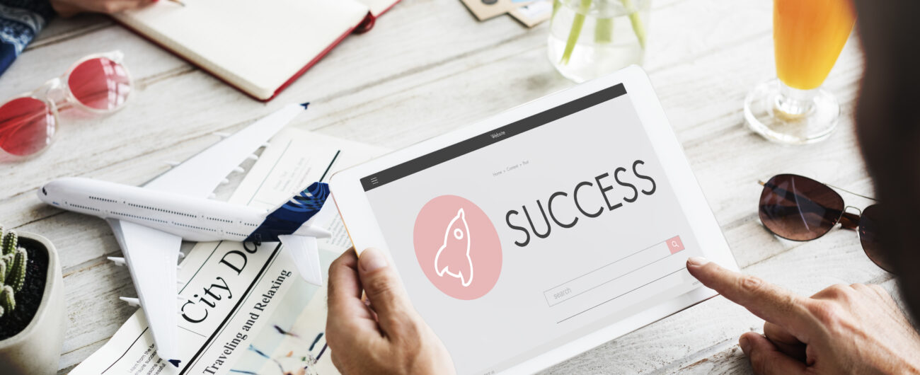 Modern website boosting brand credibility.